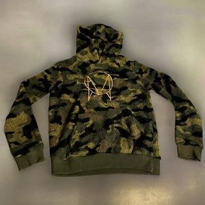 OWSLA Fuzzy Camo Hoodie